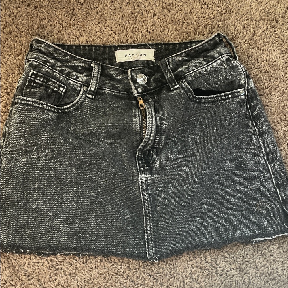PacSun Charcoal Mini Skirt
